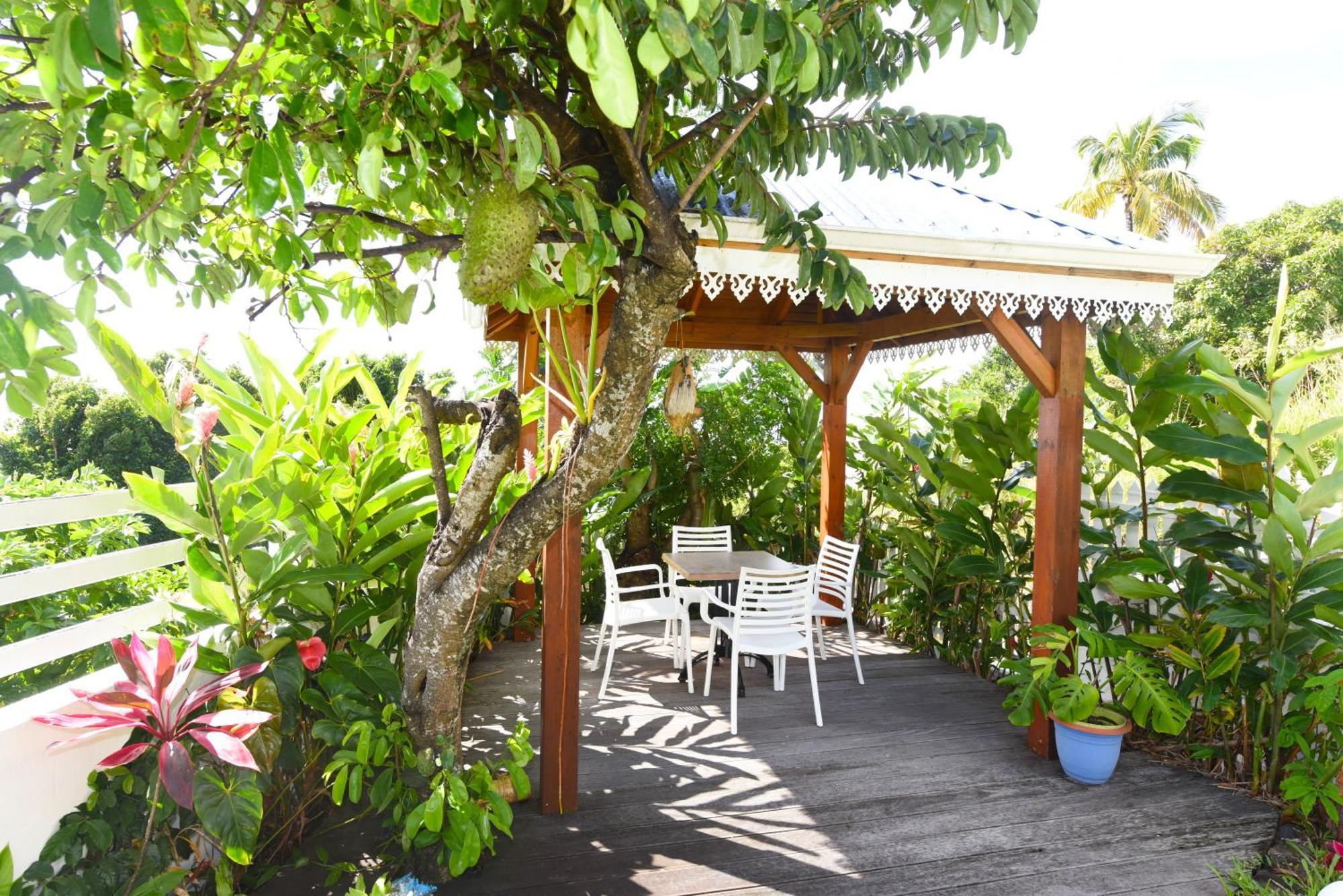 Belavue & Spa Prive, Avec Vue Panoramique Sur Mer, Jardin Creole Paysager, Jacuzzi Prive Буйант Экстерьер фото