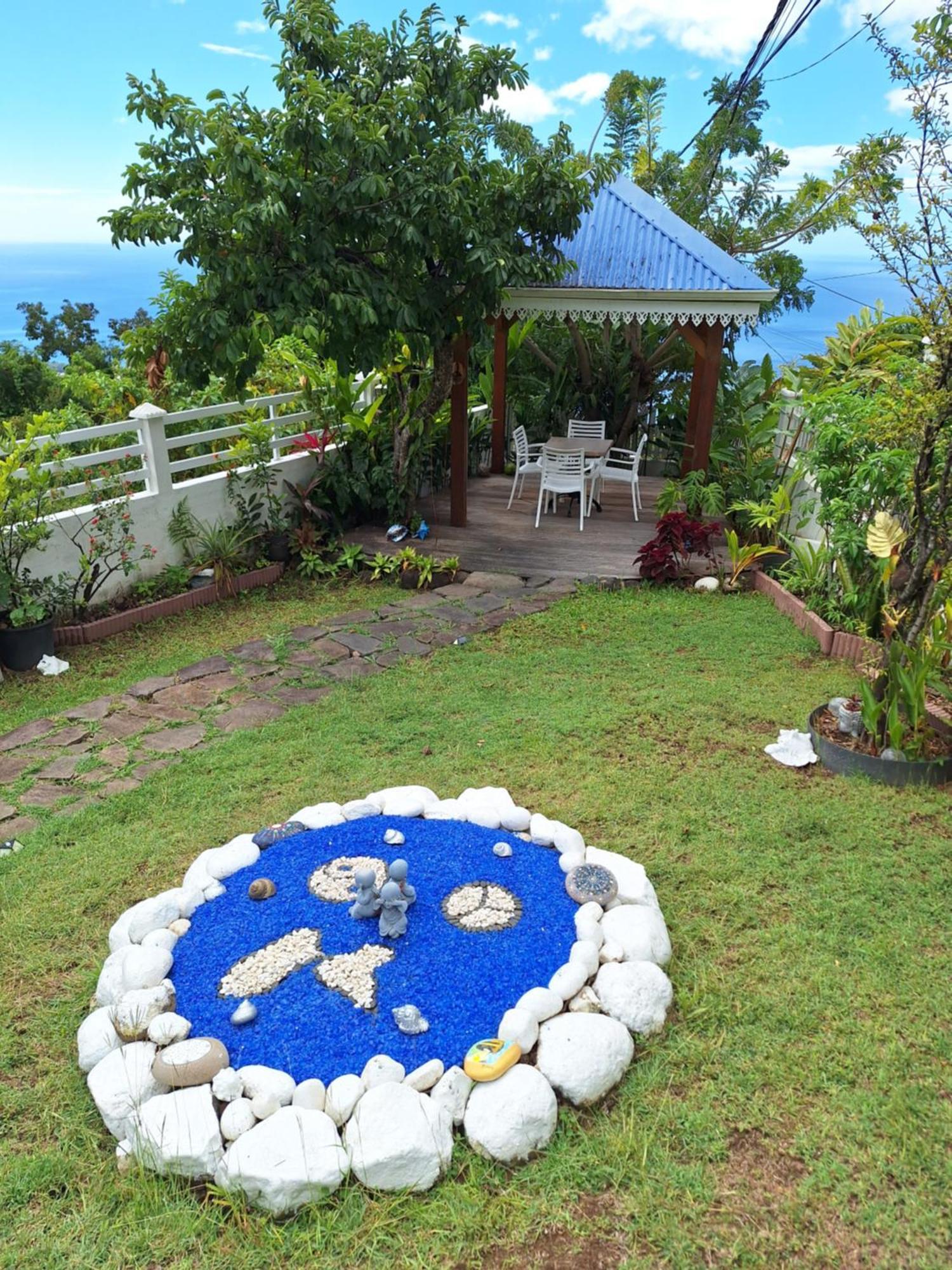 Belavue & Spa Prive, Avec Vue Panoramique Sur Mer, Jardin Creole Paysager, Jacuzzi Prive Буйант Экстерьер фото